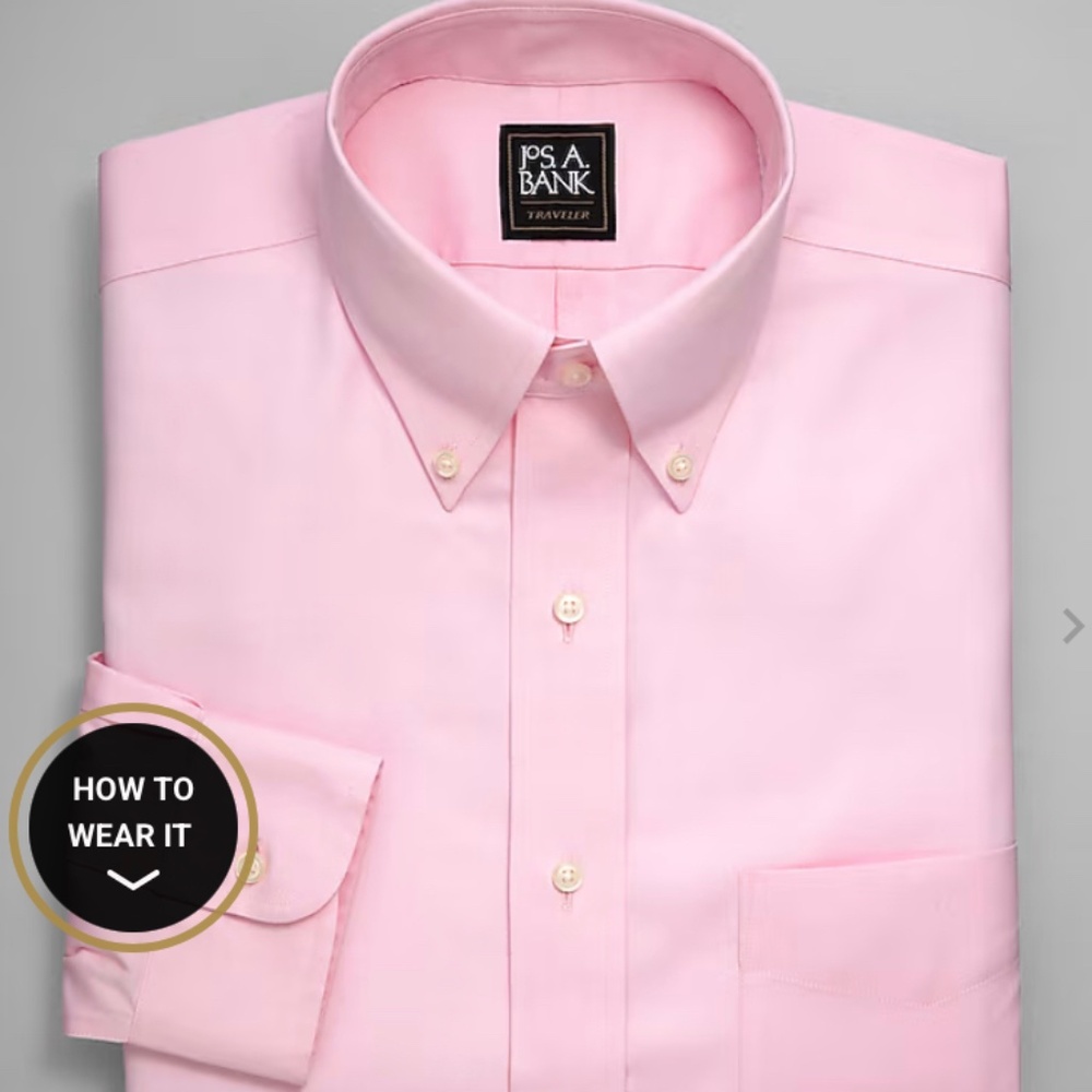 Men’s Button Down with Pocket 16 1/2 - 36